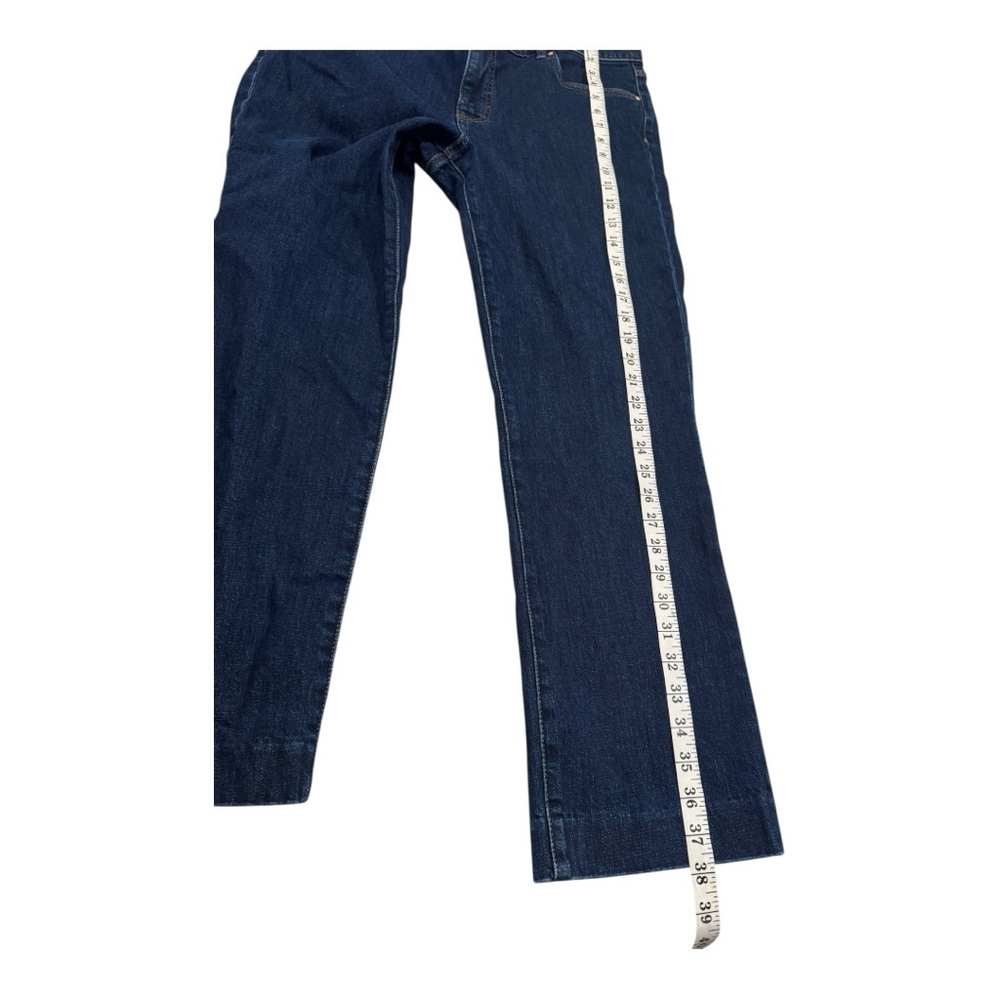 KUT From The Kloth Reese High Rise Ankle Straight Jeans Blue Size 10 - Picture 5 of 9